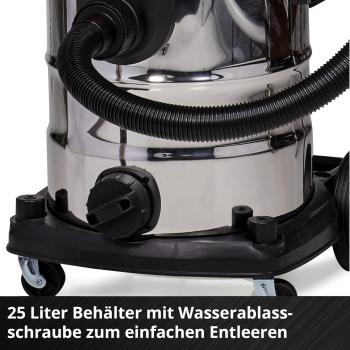 Einhell Akku-Nass-Trockensauger TE-VC 36/25 Li S-Solo 2347170